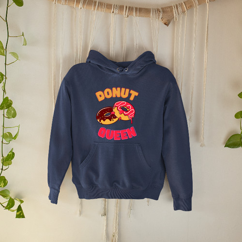 Donut queen hoodie süß - queen,