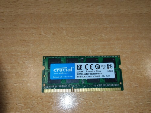 Crucial 8gb ddr3l - crucial,
