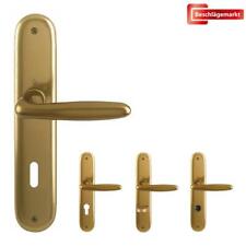 Hoppe Verona Türdrücker Langschildgarnitur BB/PZ/WC Alu F4 Türklinke Türgriff