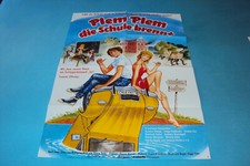 Plem Plem die Schule brennt - Tommy Ohrner - Sybille Rauch Filmplakat A1 