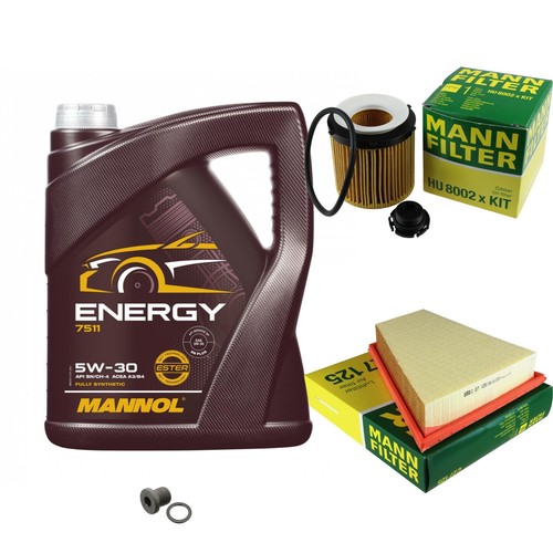 Inspektionspaket mannol - inspektionspaket, 5l