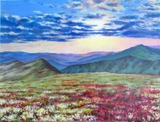 Original Acryl Landschaft