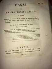 VERSUCH AUF AKUTE PERITONITIS