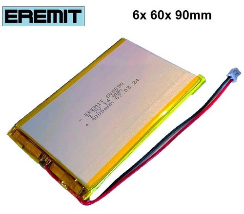 Eremit lipo akku - lipo, 3,7v