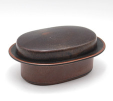 Arabia Ruska Finland ovale Dose mit Deckel für Butter oder ähnliches