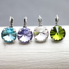 Ohrringe mit Rivoli Swarovski