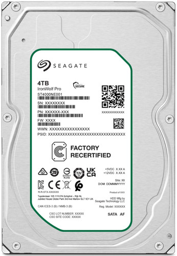 Seagate ironwolf pro 4tb nas - seagate,