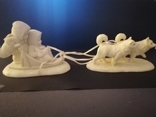 Snowbabies Schlittenfahrt