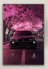 Nissan Skyline GT-R R34 Poster