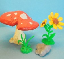 40060 GESCHLUMPFE # 4 PILZ mushroom Variante # 3 PLAY SET Schleich