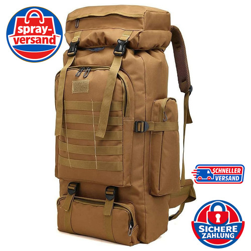 Rucksack 60l 80l wasserdicht - 60l-80l,