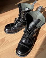Echtlederstiefel In Schwarz