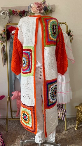 Chunky cardigan mantel - cardigan,
