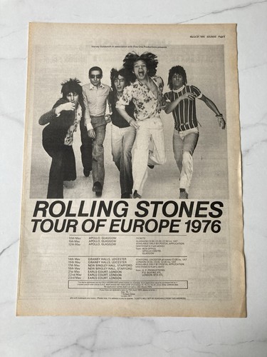 Rolling stones tour europe - rolling,