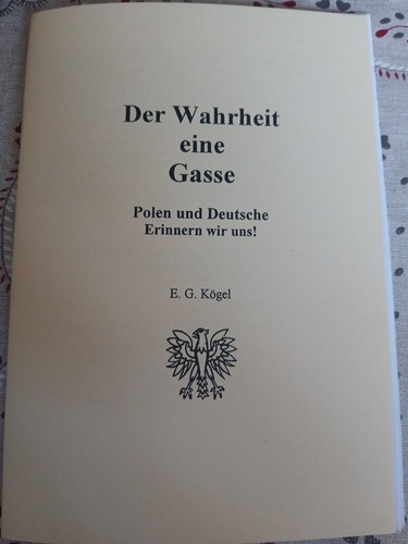 Der wahrheit eine - wahrheit,