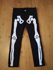 Hose Jeans von H&M mit Skelett