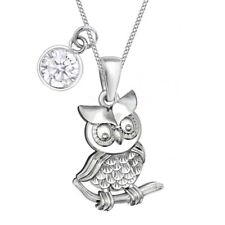 Damen Eule mit Zirkonia