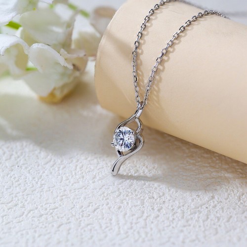 1kt moissanit 18k platin - 1kt,
