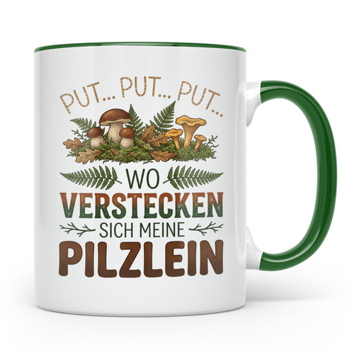 Pilzsammler tasse lustiger - tasse,