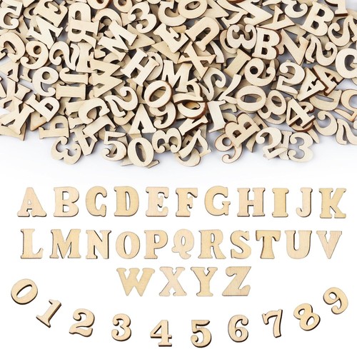 Holzbuchstaben set 204 - set, stück