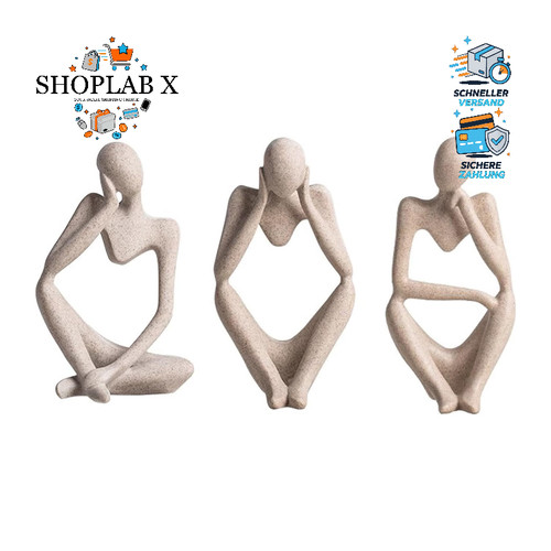Deko figuren modern abstract - figuren,