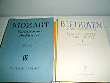 Noten Konvolut Klavier usw