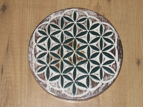 Wanddeko blume des lebens - des,