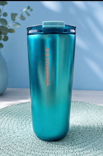 Starbucks tumbler pine - tumbler, lagoon