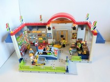 Playmobil Supermarkt Einkaufsladen Shop Laden Kasse Roller Figuren Konvolut