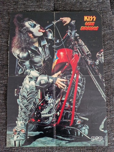 Kiss poster gene - kiss,