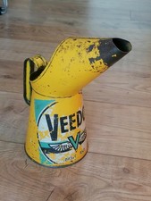 Seltener Vintage Veedol Quart Ölkrug Ausgießer Automobilia super gebrauchter Zustand. 