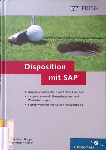 Disposition mit sap press - sap,