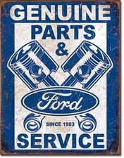 Blechschild Ford Service-