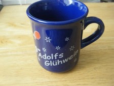 2 Rudesheimer Weihnachtsmarkt Adolf's Gluhwein Deutscher Weihnachtsmarkt Tassen 2001