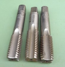 3 HSS Gewindebohrer M20 Links Linksgewinde Lks LH Gewindeschneider Regelgewinde