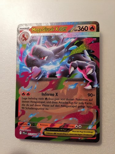 Pokémon mega glurak pfl - ex,