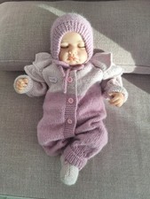 Selbstgestrickter Set/