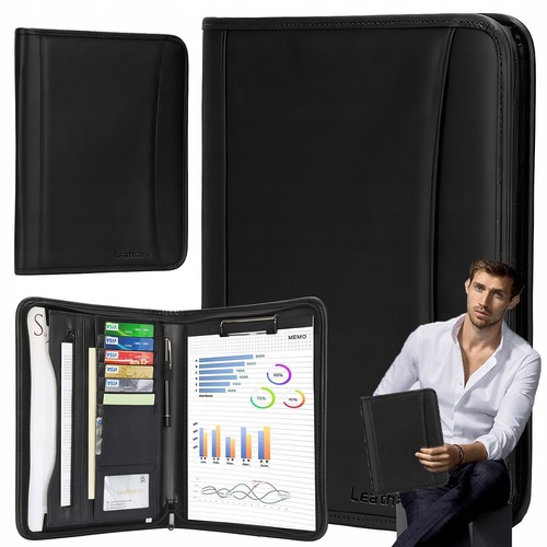 Schreibmappe leder - schreibmappe,