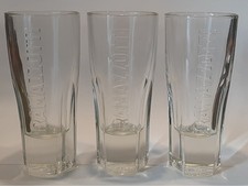 3x Original Ramazotti Glas erhabene Schrift SELTEN 2/4 cl Eichstrich Gastronomie