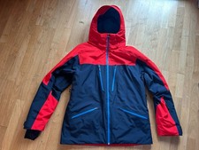 Schöffel Skianzug Jacke und Hose, blau rot Gr. 56 / XL mit Gore-Tex