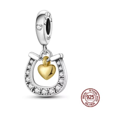 Charm anhänger hufeisen - charm,