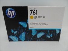 Original HP CM992A / 761 Tintenpatrone gelb für  HP DesignJet T7100 Serie /400ml