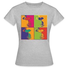 Peanuts Snoopy Pop Art Design Frauen T-Shirt
