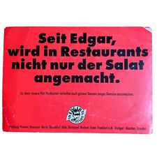 Postkarte  AK Edgar Freecards