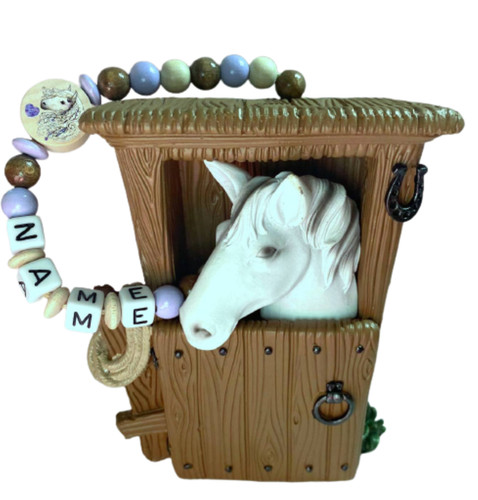 Spardose pferd stall mit - pferd,