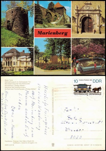 Marienberg erzgebirge ddr - im,