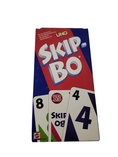 Mattel uno skip - mattel, skip-bo