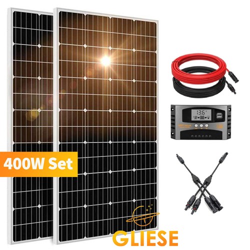 400w solaranlage komplettset - 400w,
