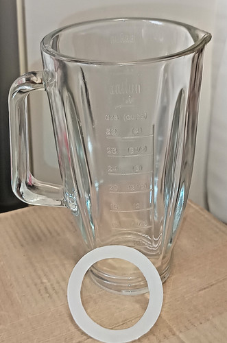 Braun glas vom mixer - braun,