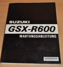 Suzuki Motorrad GSX-R600 GSX R 600 1996 Werkstatthandbuch Wartungsanleitung 